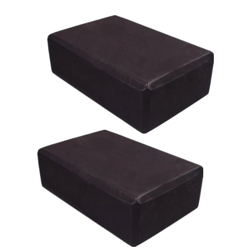 2PCS EVA Gym Blocks Foam Brick Training Exercise Fitness Equipment Dance Yoga Auxiliary Tool Stretching Body Shaping Yoga Blocks - FitInForge