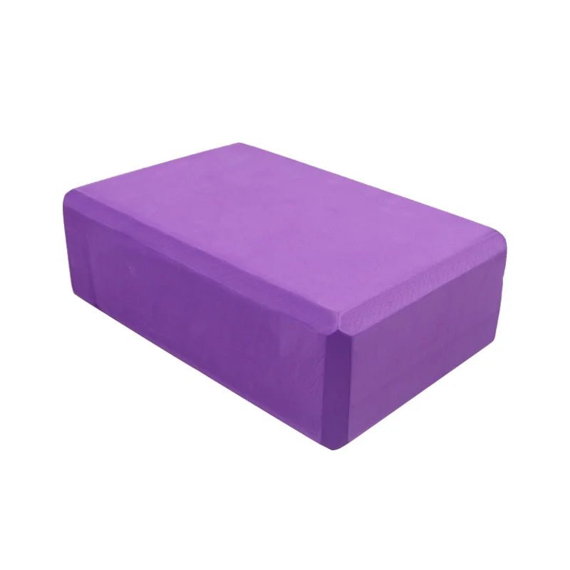 2PCS EVA Gym Blocks Foam Brick Training Exercise Fitness Equipment Dance Yoga Auxiliary Tool Stretching Body Shaping Yoga Blocks - FitInForge