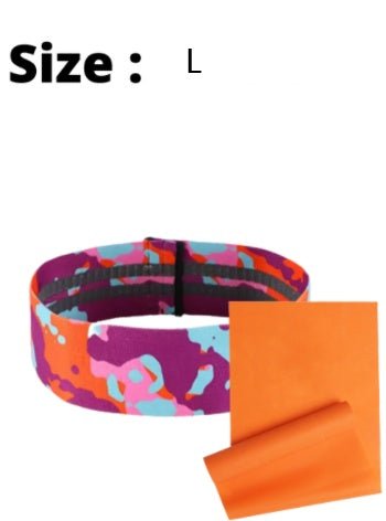 Anti - slip yoga camouflage color resistance band - FitInForge