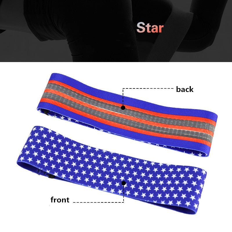 Anti - slip yoga camouflage color resistance band - FitInForge