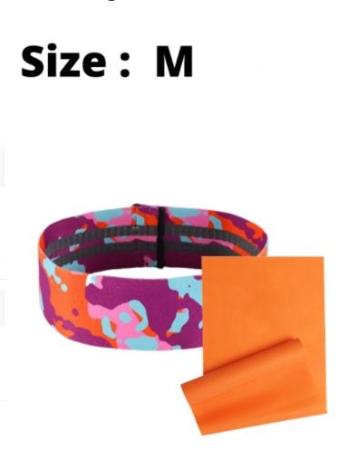 Anti - slip yoga camouflage color resistance band - FitInForge