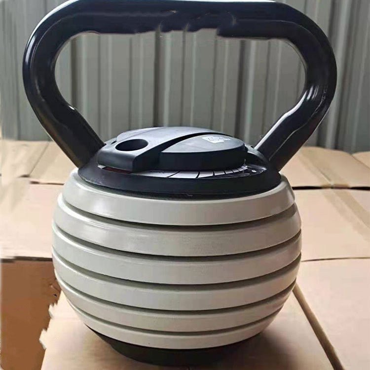 Customizable fitness adjustable weight kettlebell - FitInForge