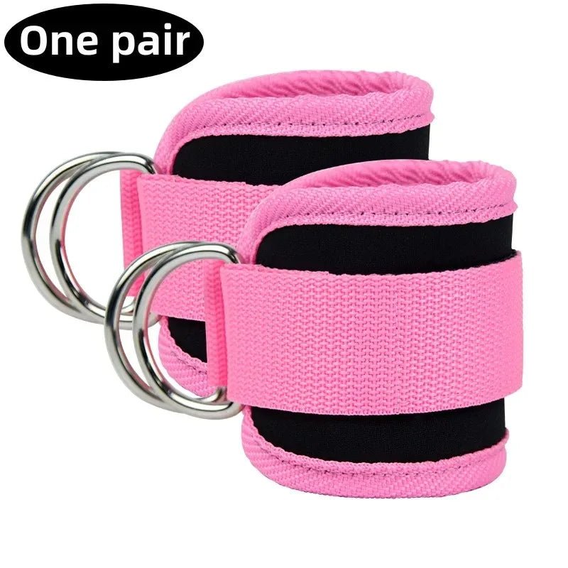 Resistance Bands Set Ankle Straps Adjustable Foot Support Padded Cuff Ankle Weight Leg Training Brace Yoga Sport Gym Equipment - FitInForge
