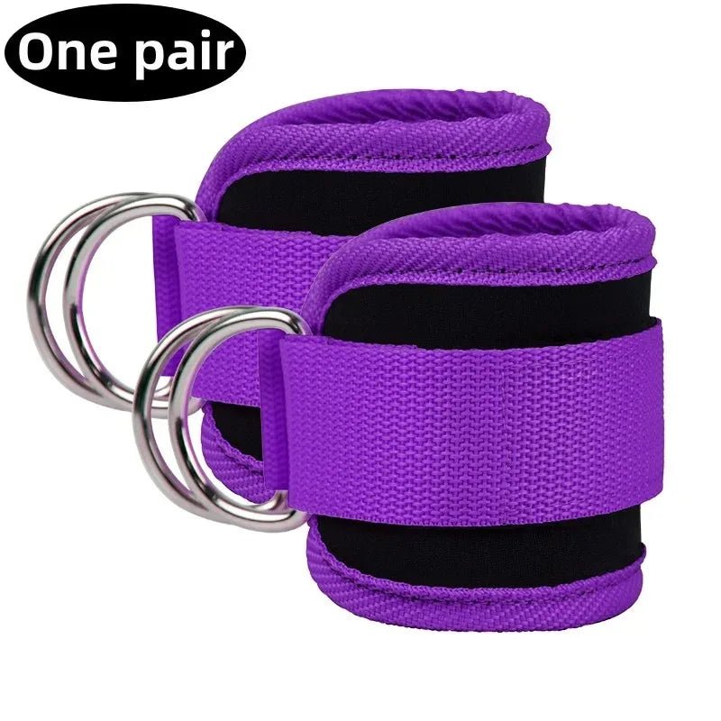 Resistance Bands Set Ankle Straps Adjustable Foot Support Padded Cuff Ankle Weight Leg Training Brace Yoga Sport Gym Equipment - FitInForge