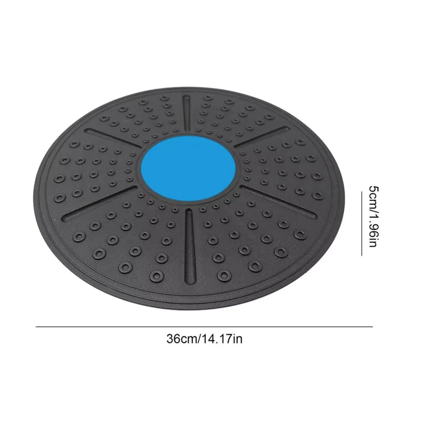 Yoga Balance Board Degree Rotation Disc Round Waist Twisting Exerciser Fitness Balance Board Waist Twisting Disc - FitInForge