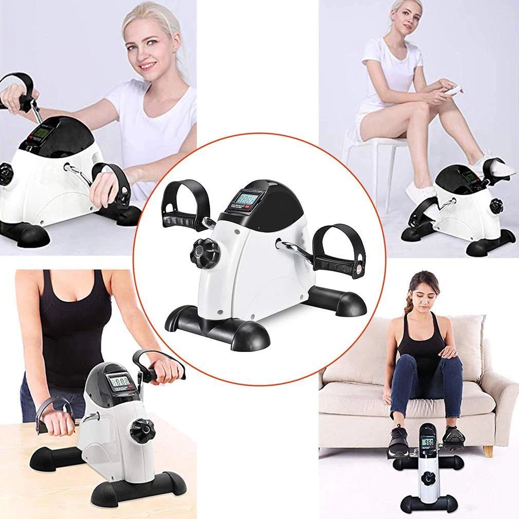 1PC Undertable Bicycle Pedal Exercise Machine Portable Home Fitness Bicycle Pedal Exercise Machine Foot Pedal Portable Bicycle - FitInForge