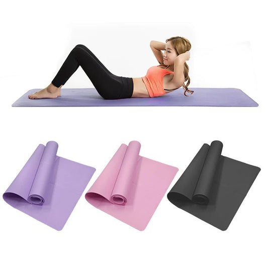 4MM Thick EVA Yoga Mats Anti - slip Sport Fitness Mat Blanket For Exercise Yoga And Pilates Gymnastics Mat Fitness Equipment - FitInForge
