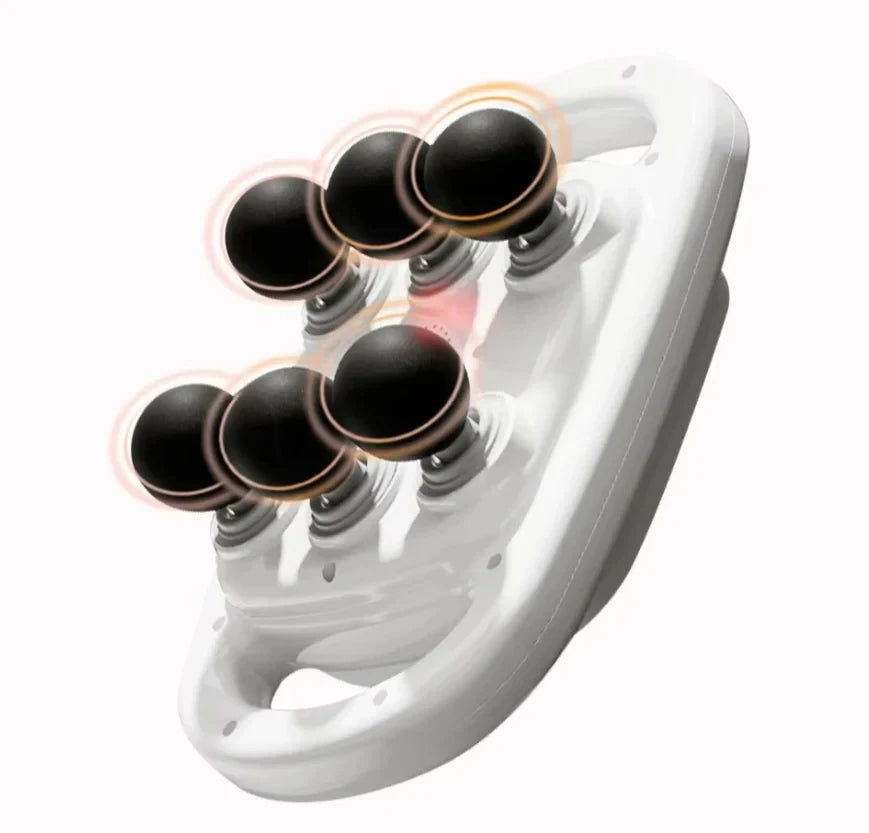 6 Head Massage Gun for Muscle Relief Deep Tissue Percussion for Neck Cervical Spine Full Body - FitInForge