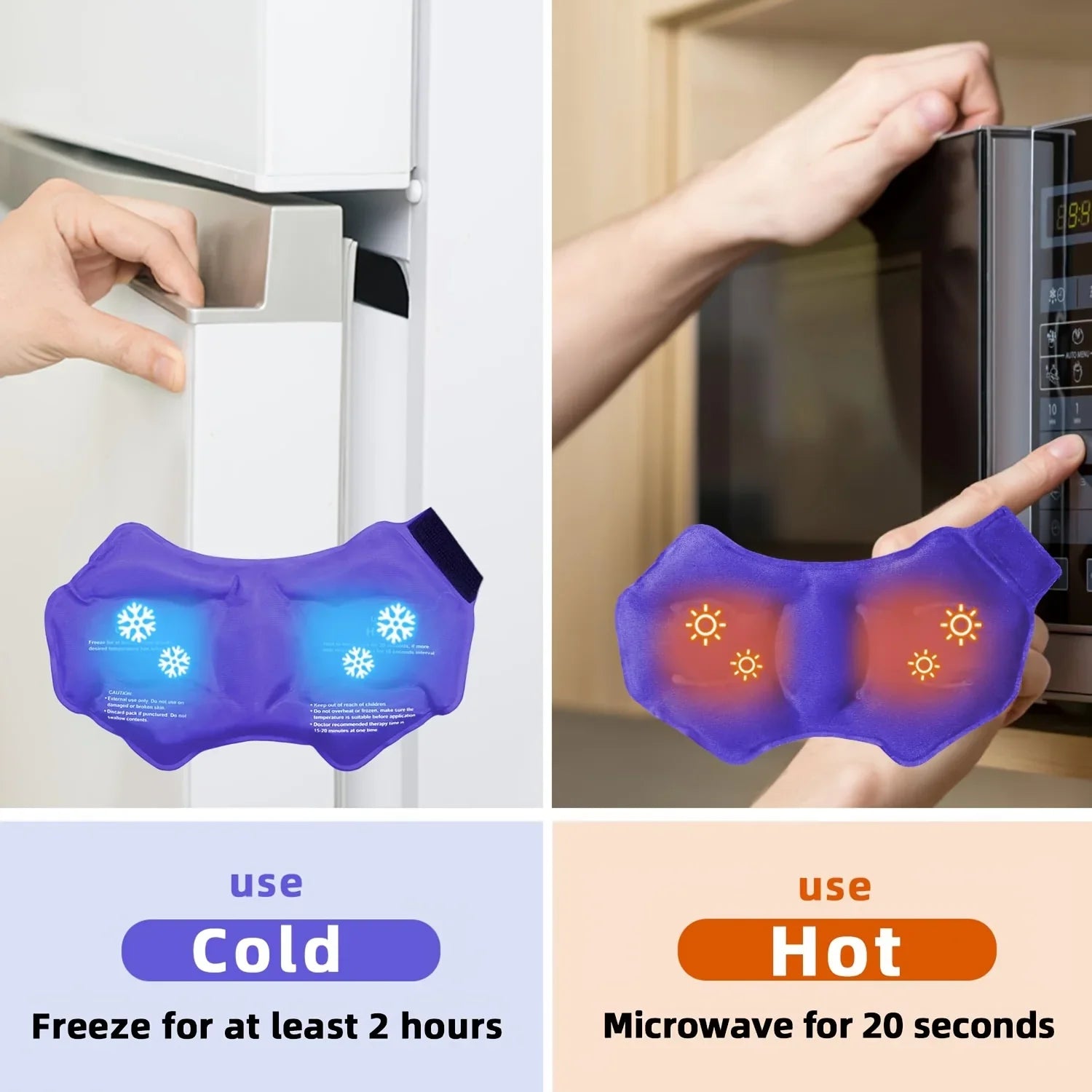 Ankle Brace Ice Pack Wrap For Injuires Hot Cold Therapy Reusable Gel Cold Pack Ankle Support For Pain Relief Sprains - FitInForge