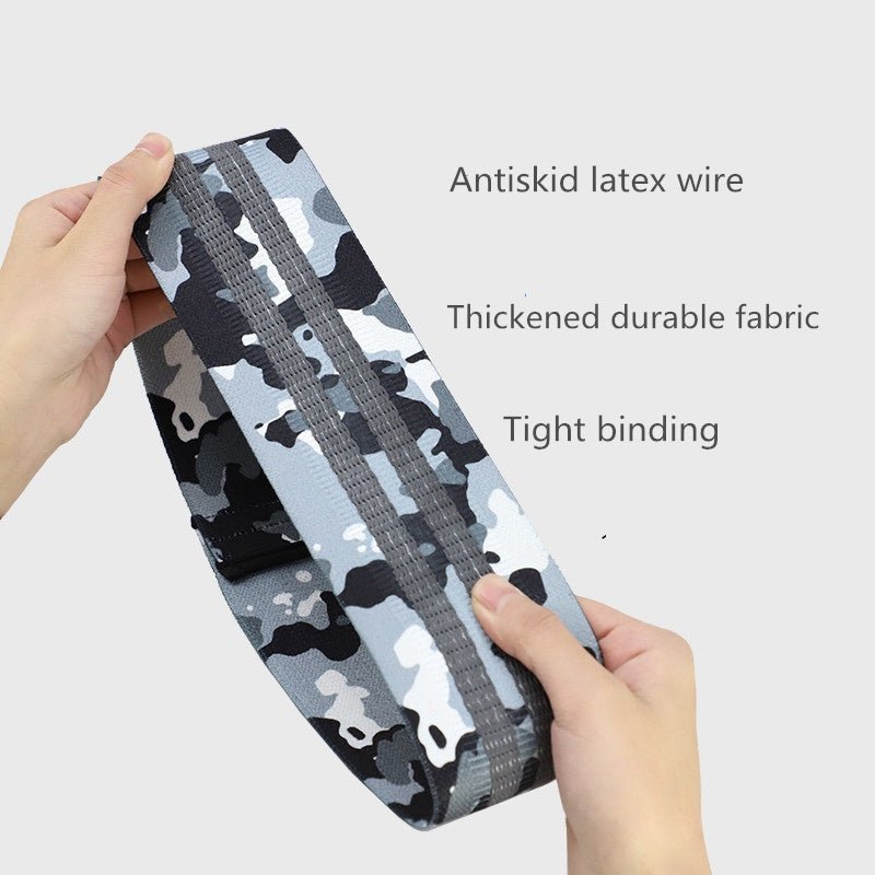 Anti - slip yoga camouflage color resistance band - FitInForge