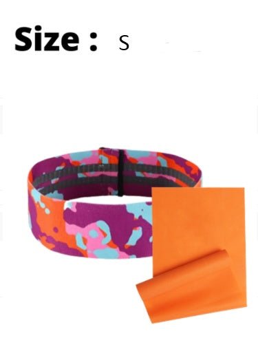 Anti - slip yoga camouflage color resistance band - FitInForge