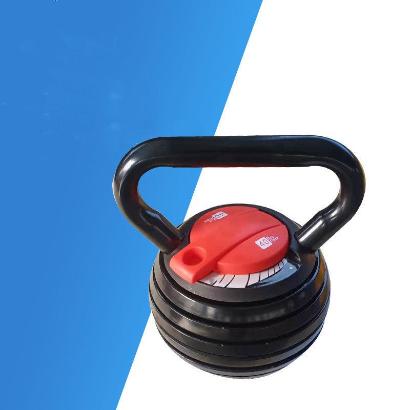 Customizable fitness adjustable weight kettlebell - FitInForge