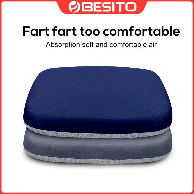 Ergonomic Memory Cotton Office Student Seat Cushion Hemorrhoid Seat Cushion Chair cushion Car seat cushion Extension Of the God - FitInForge
