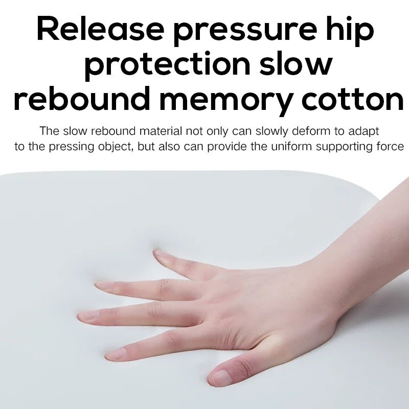 Ergonomic Memory Cotton Office Student Seat Cushion Hemorrhoid Seat Cushion Chair cushion Car seat cushion Extension Of the God - FitInForge