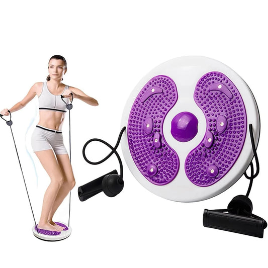 Exercise Waist Twisting Disc Foot Massage Waist Torsion Disc Fitness Equipment Portable Magnetic Tension Waist Twisting Machine - FitInForge