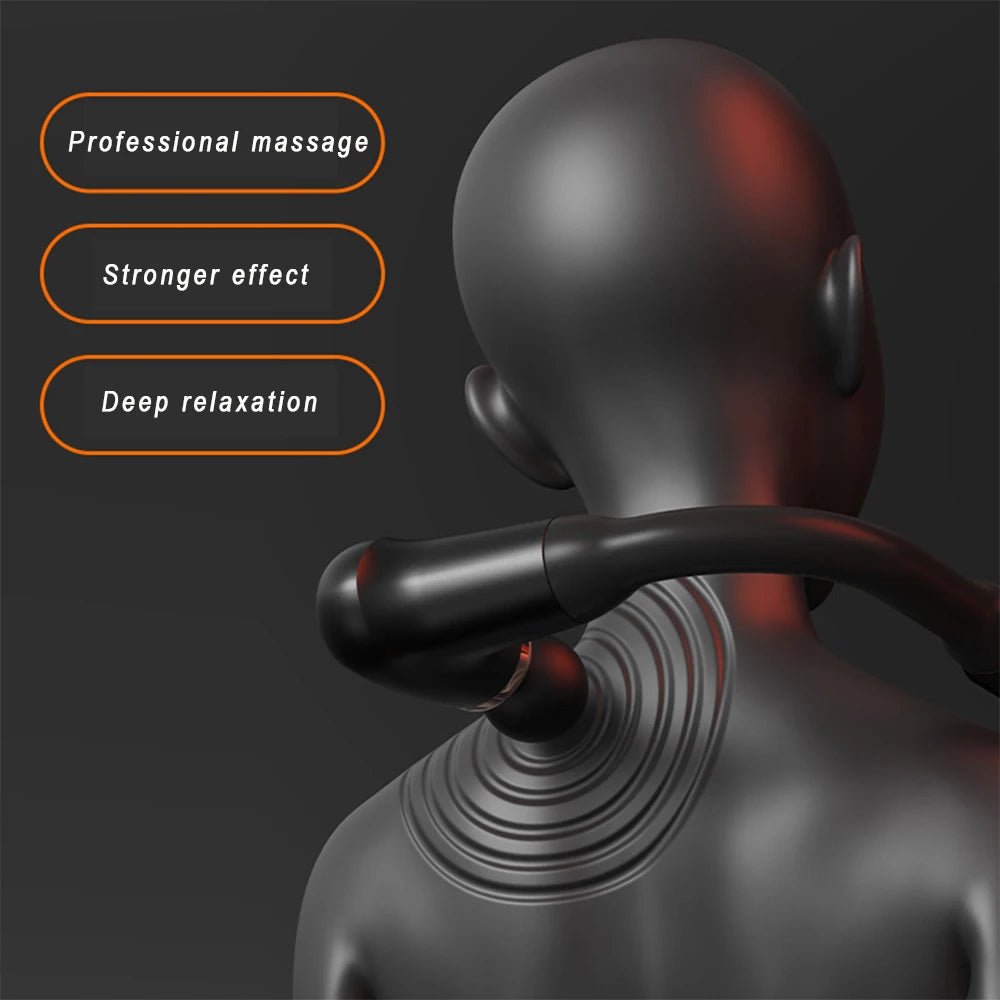 Fascia gun Handle Elbow 3 Modes 6 Gears Adjust Muscle - FitInForge