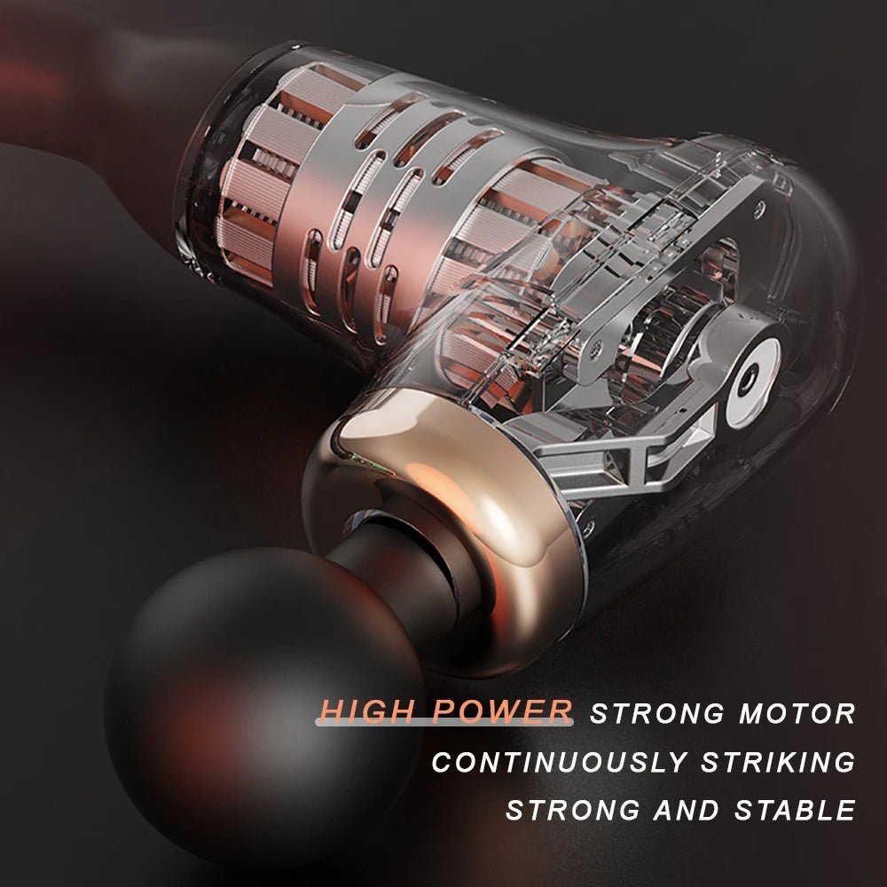 Fascia gun Handle Elbow 3 Modes 6 Gears Adjust Muscle - FitInForge