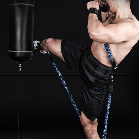 Fitness Bounce Strength Training Chest Expander Elastic Belt - fitforgesho