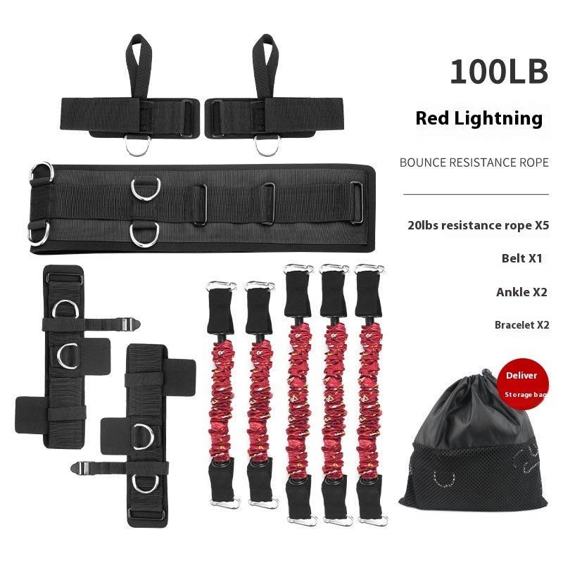 Fitness Bounce Strength Training Chest Expander Elastic Belt - fitforgesho