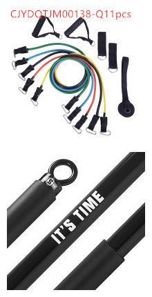 INNSTAR Fitness Push Rod Fitness Bar Portable Lever Bench Press Pilates Bar Fitness Exercise Equipment - FitInForge