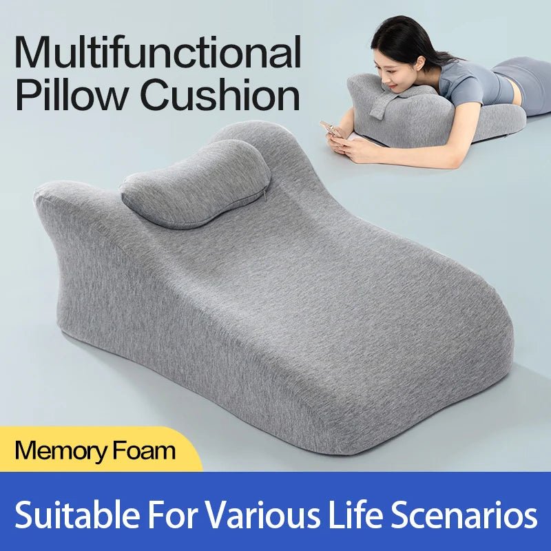 Lie On The Bed Sleeping Pillow Lie On The Bed Artifact Multifunctional Prone Position Lie Pillow Lie Sleeping Lie Pillow Cushion - FitInForge