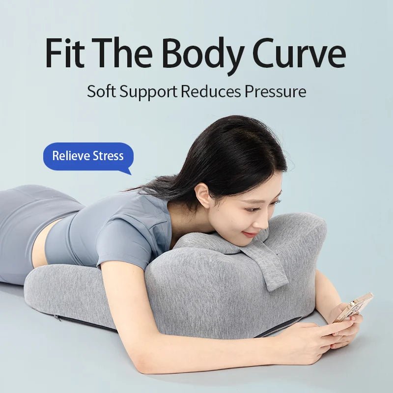 Lie On The Bed Sleeping Pillow Lie On The Bed Artifact Multifunctional Prone Position Lie Pillow Lie Sleeping Lie Pillow Cushion - FitInForge