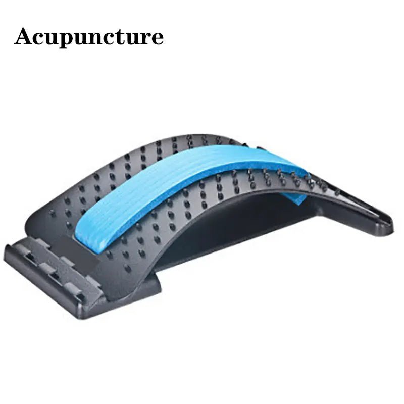 Lumbar Soothing Device, Lumbar Stretching Massager, Yoga Spine Correction, Hump Back Exercise and Stretching Equipment - FitInForge