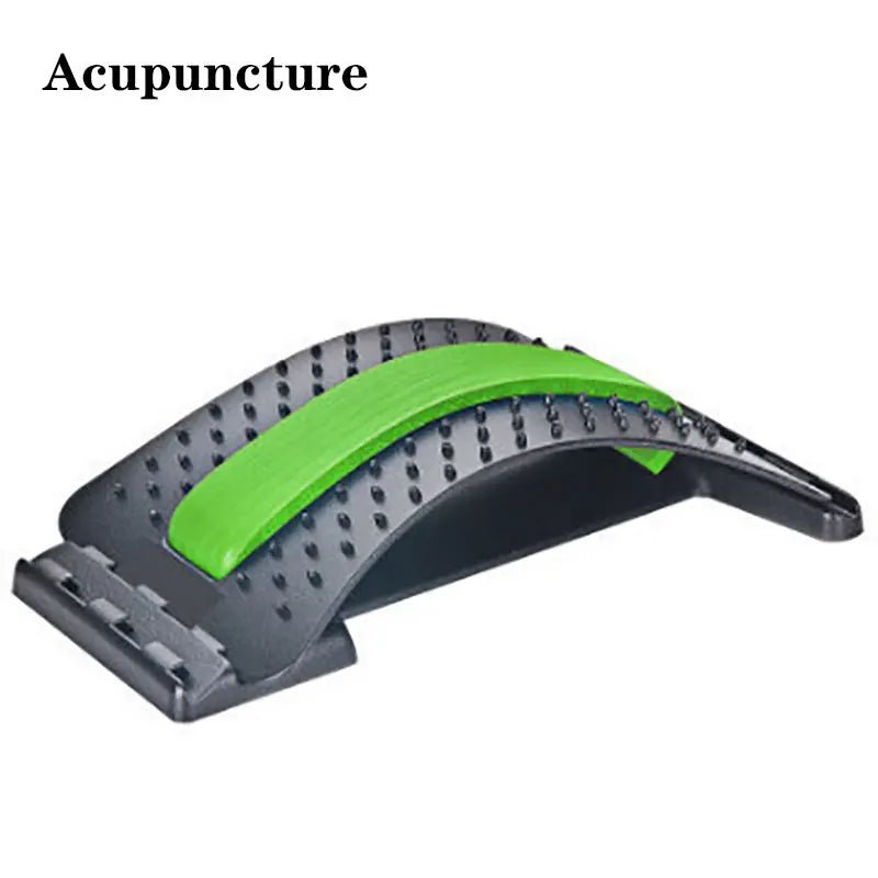 Lumbar Soothing Device, Lumbar Stretching Massager, Yoga Spine Correction, Hump Back Exercise and Stretching Equipment - FitInForge
