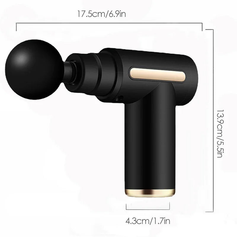 Mini Deep Tissue Massage Gun - Portable Percussion Muscle - FitInForge