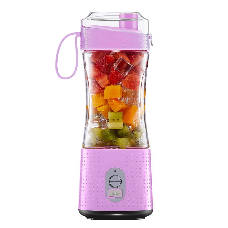 Portable Blender For Shakes And Smoothies Personal Size Single Serve Travel Fruit Juicer Mixer Cup With Rechargeable USB - fitforgesho