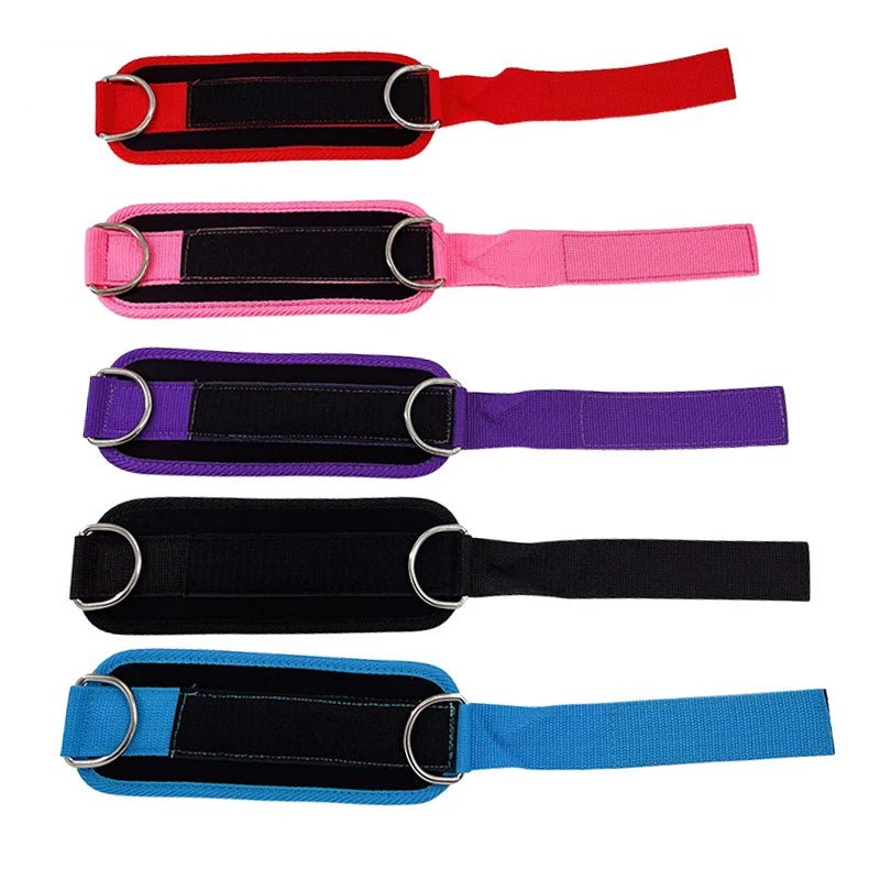 Resistance Bands Set Ankle Straps Adjustable Foot Support Padded Cuff Ankle Weight Leg Training Brace Yoga Sport Gym Equipment - FitInForge