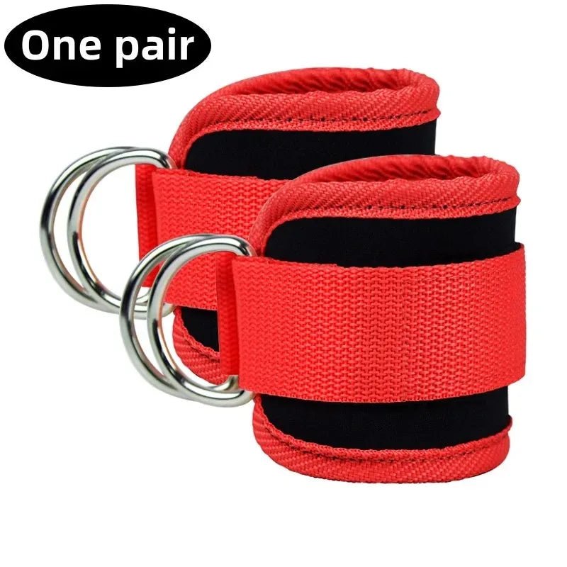 Resistance Bands Set Ankle Straps Adjustable Foot Support Padded Cuff Ankle Weight Leg Training Brace Yoga Sport Gym Equipment - FitInForge