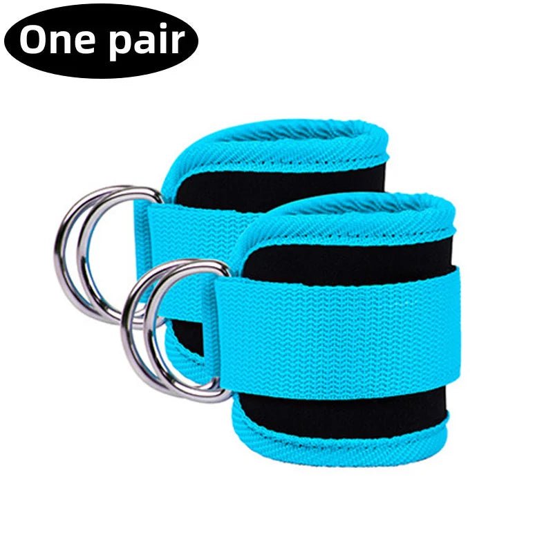 Resistance Bands Set Ankle Straps Adjustable Foot Support Padded Cuff Ankle Weight Leg Training Brace Yoga Sport Gym Equipment - FitInForge