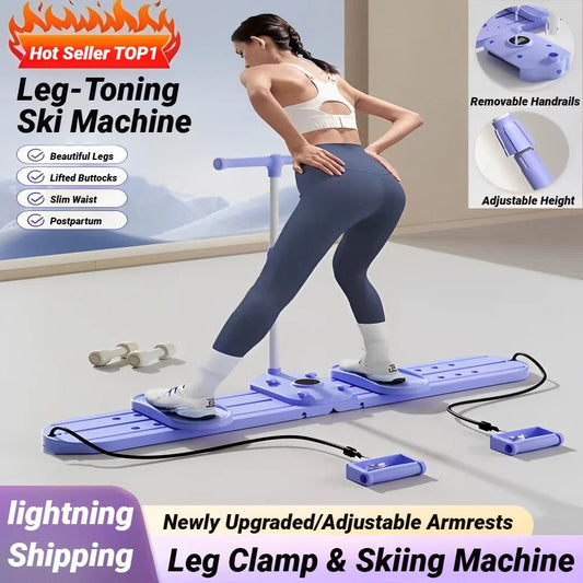 Ski Machine Thin Legs Leg Postpartum Pelvic Floor Muscle Buttocks Training Push - Ups Multifunctional Fitness Trainer Aerobics - FitInForge