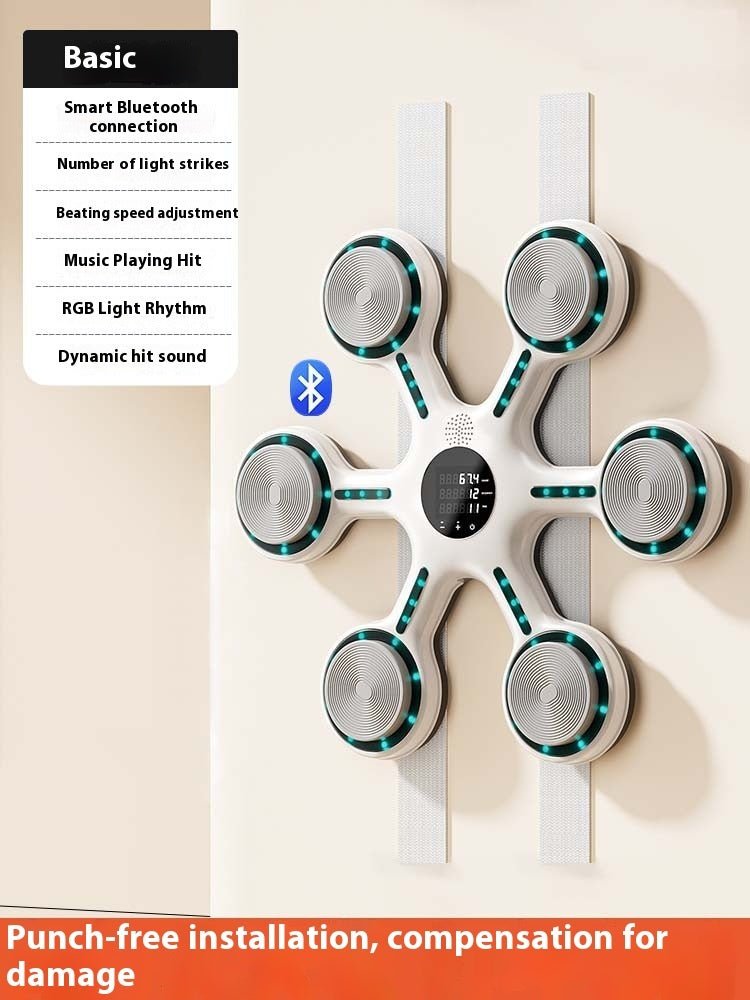Smart Music Boxing Machine Wall Target Fitness Equipment - fitforgesho