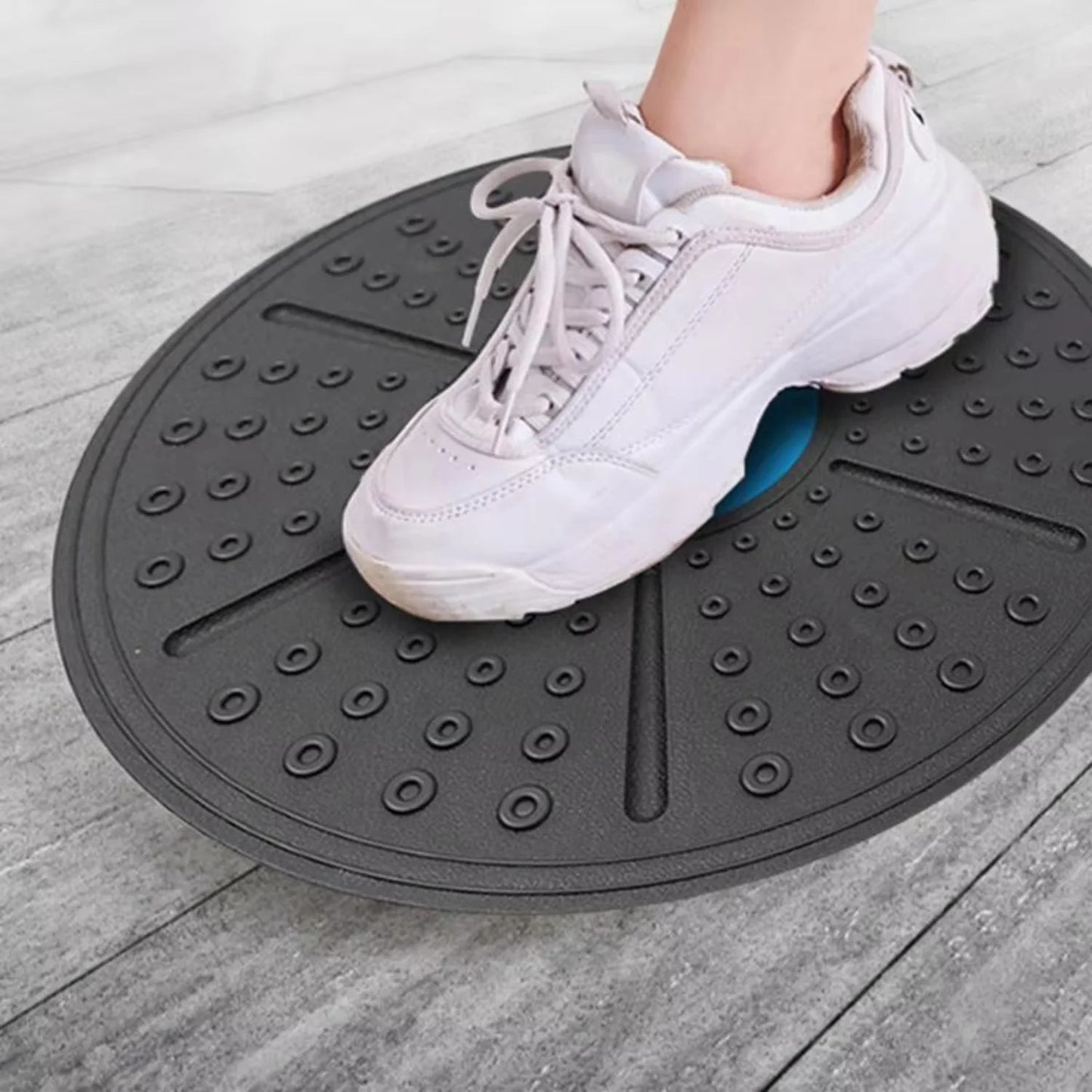 Yoga Balance Board Degree Rotation Disc Round Waist Twisting Exerciser Fitness Balance Board Waist Twisting Disc - FitInForge