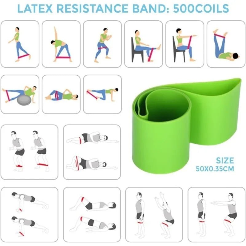 Yoga Sets for Women Pilates at Home Equipment Pilates Magic Ring Booty Bands for Working Out Glutes Yoga Ball 25cm Figure 8 Resi - FitInForge